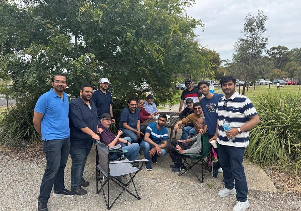 Family picnic at Cherry Lake Park